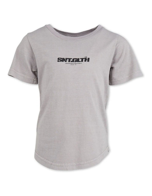 Logo Tee - Grey (8-16 Years)