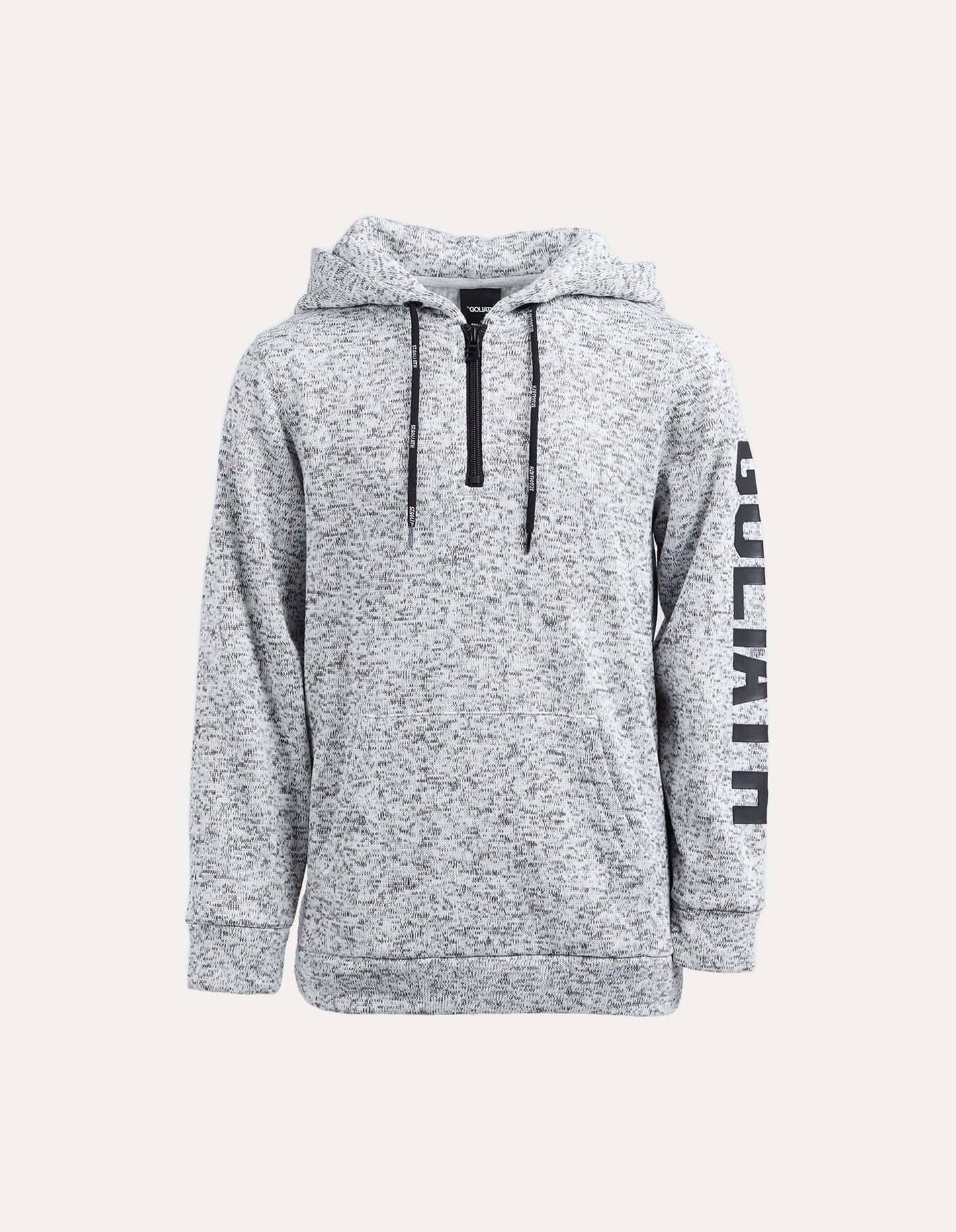 HAYMES HALF ZIP HOODY GREY 8-16