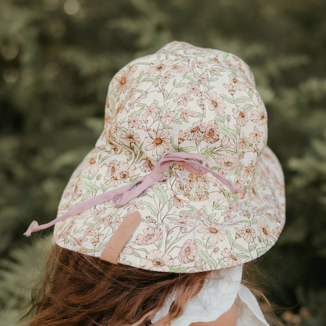 Poppy / Rosa - 'Wanderer' Panelled Bucket Sun Hat