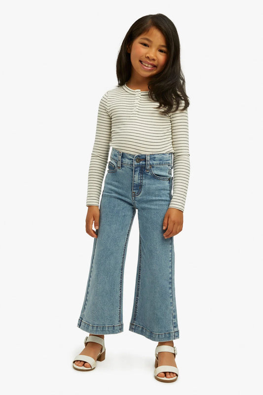 LORA WIDE LEG JEAN - INDIGO