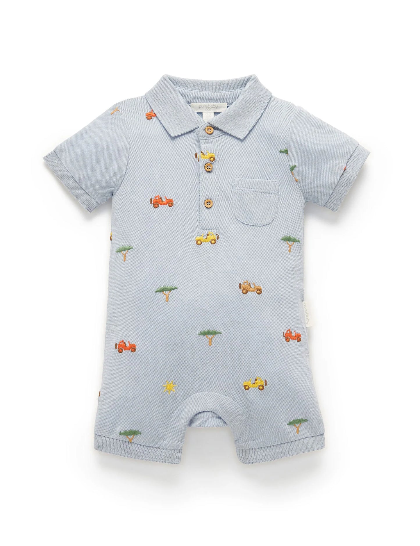 Safari Polo Growsuit