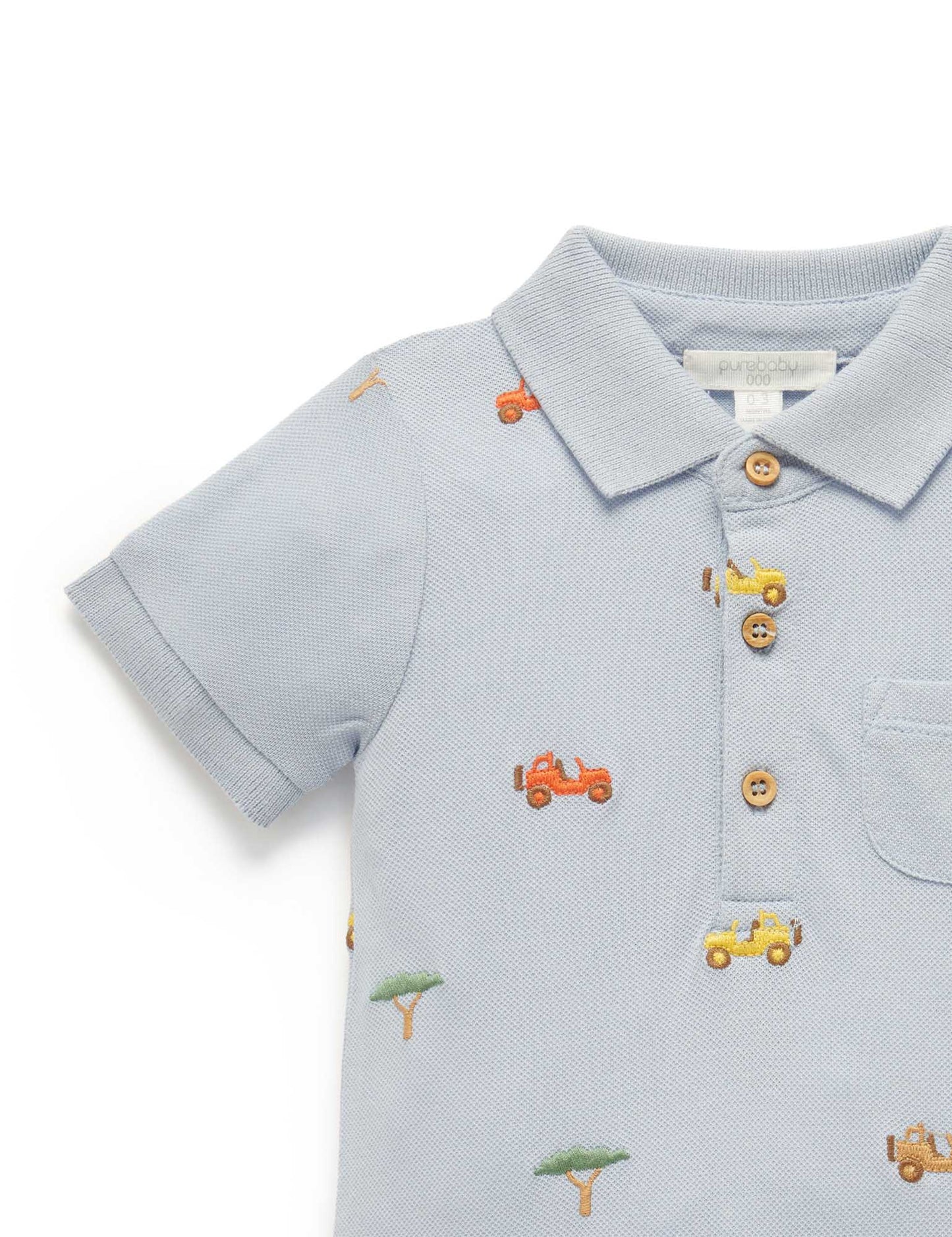 Safari Polo Growsuit