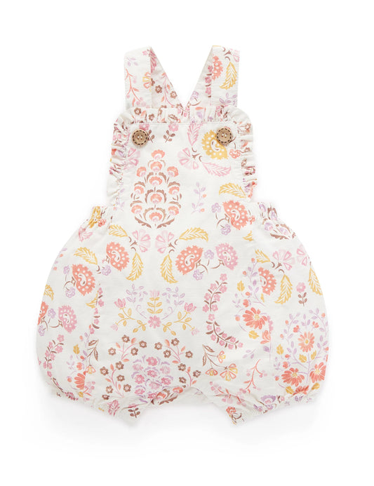 Paisley Short Leg Overalls