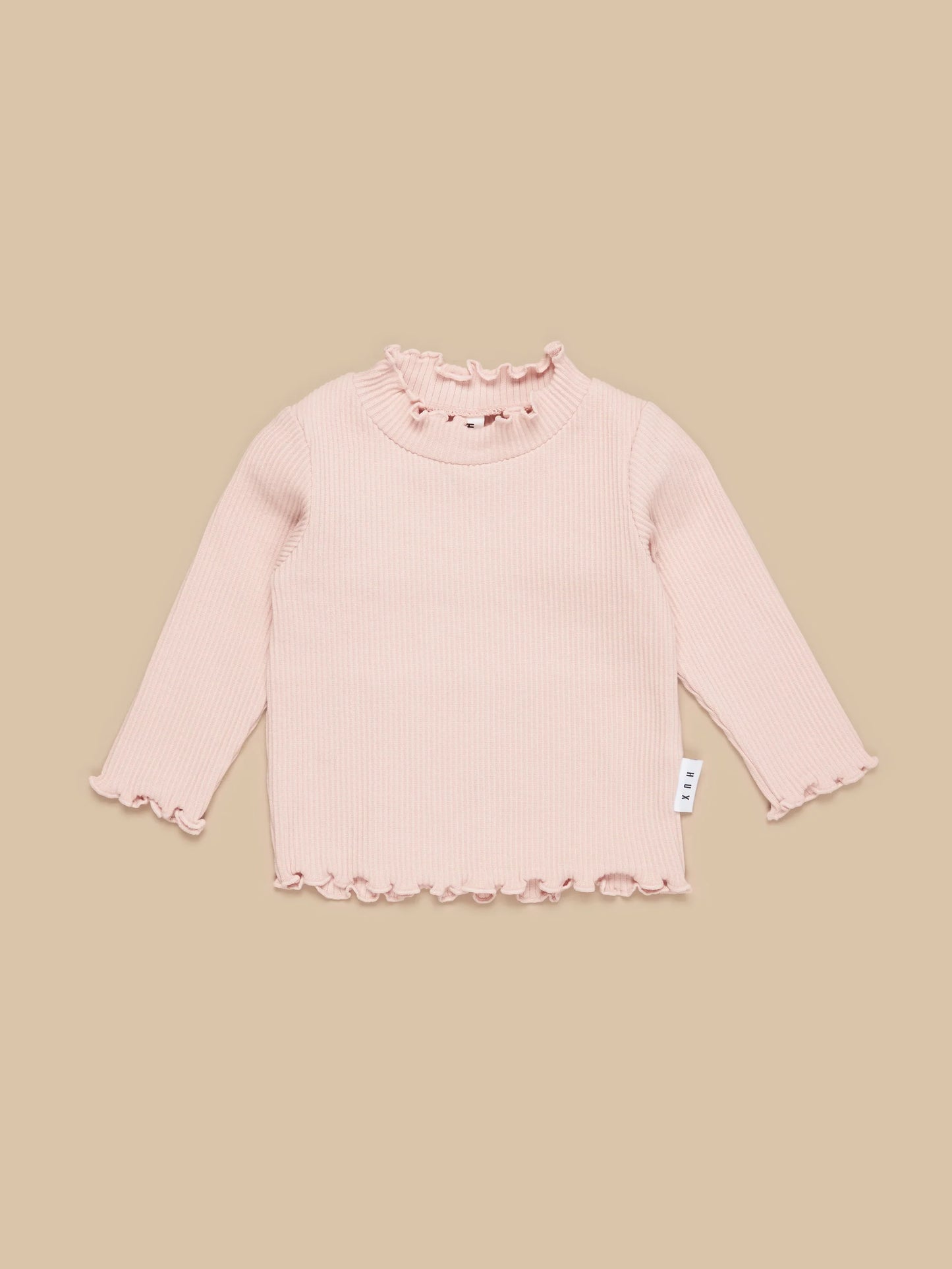 HUX - ROSE RIB SKIVVY - ROSE